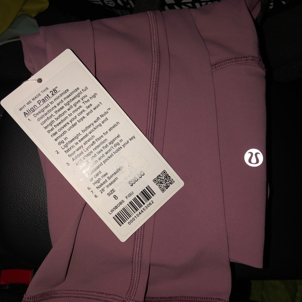 lululemon Align pant 28” 8